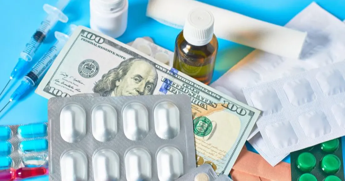 drugs on top of money