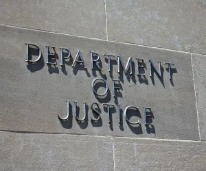 department of justice sign
